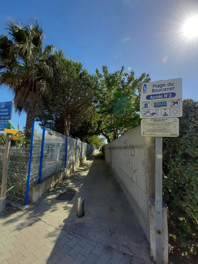 T2-3 Cabine Les Yuccas 200 M Plage Du Boucanet Rive Droite Grau Du Roi Ideal 2-4 Pers Le Grau-du-Roi Buitenkant foto